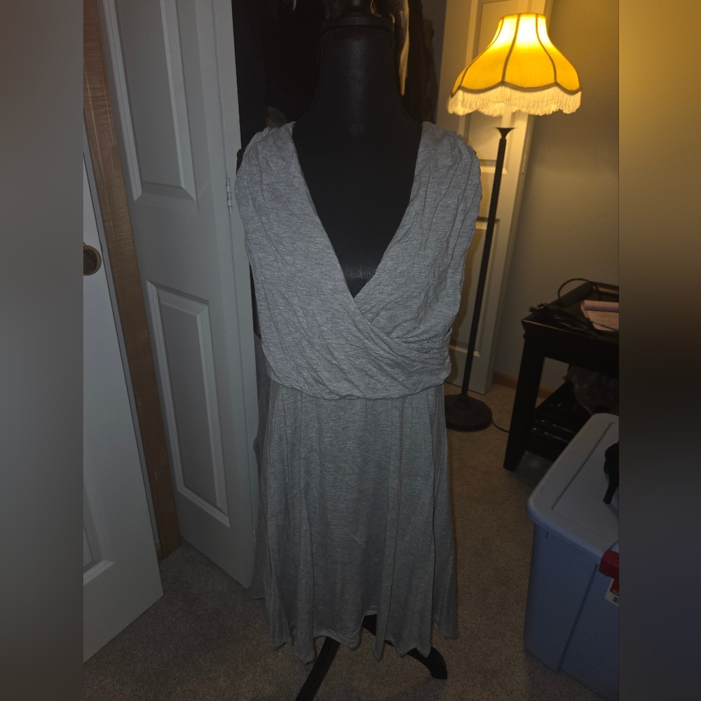 VENUS Gray Maxi Dress*